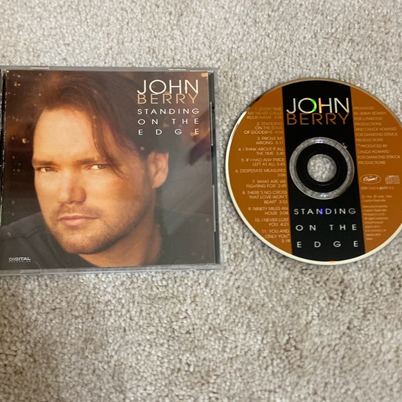 Other - 🔥5 for $5🔥 John Berry Standing on the Edge CD
